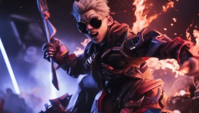 T1战队英雄联盟比赛决胜局夺冠：完美团战配合铸就冠军争夺战胜利